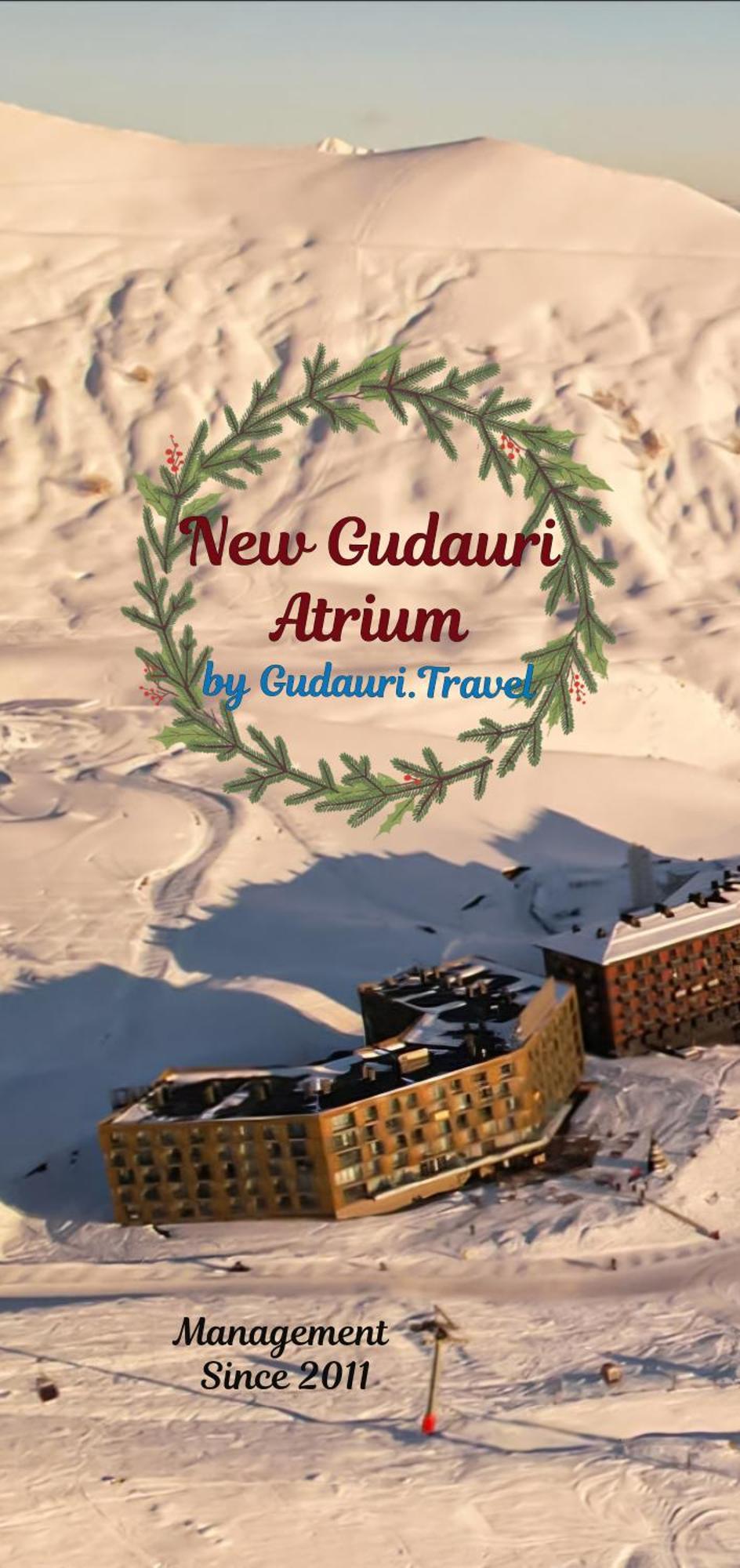 Atrium New Gudauri By Gudauri Travel Aparthotel Eksteriør bilde
